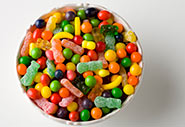 Candy in a bowl