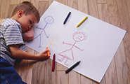 Child drawing