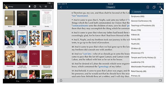 Las últimas actualizaciones facilitan el uso de la aplicación Biblioteca  del Evangelio - Noticias y eventos de la Iglesia