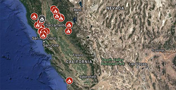 Lds Missions In California Map