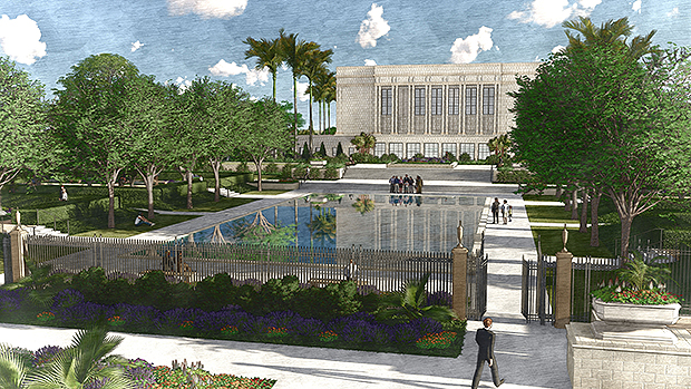 Refresh Of Mesa Temple And Grounds To Include Replacement Of