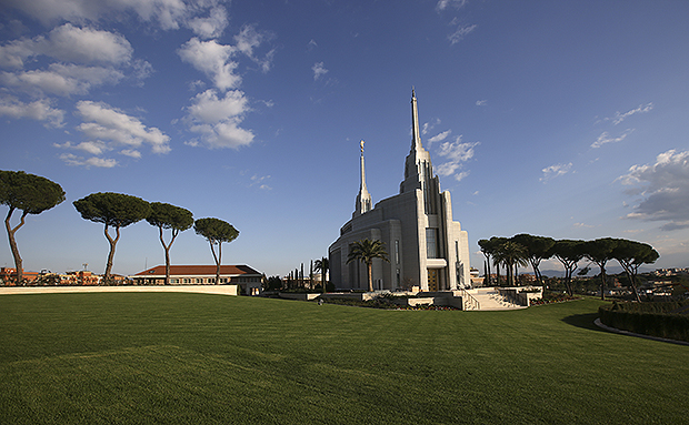 rome temple tour lds