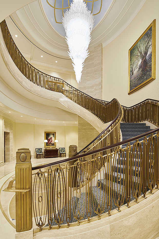 inside lds chapel