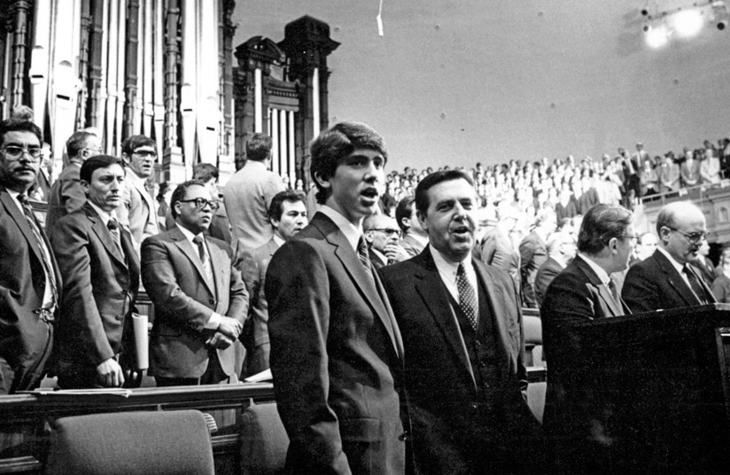Singing in General Conference