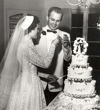 oaks dallin june wedding elder lds their dixon wife bio apostles sister wives say uchtdorf nelson marriage cake piece his