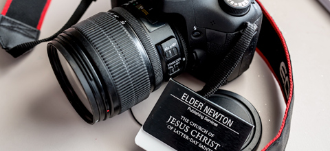 Camera and missionary tag