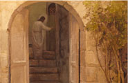 Cristo llama a la puerta.