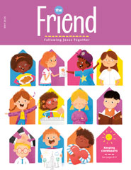 Cover of the May Friend magazine