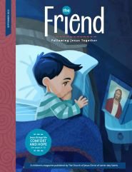 Cover of the Friend magazine.
