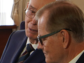President Eyring and Elder Stevenson