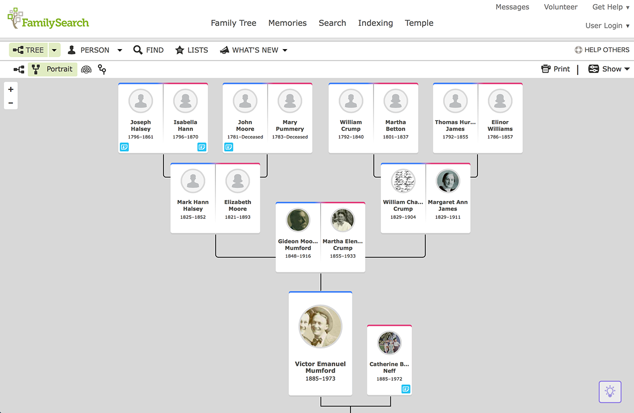 Familysearch Blank Pedigree Chart