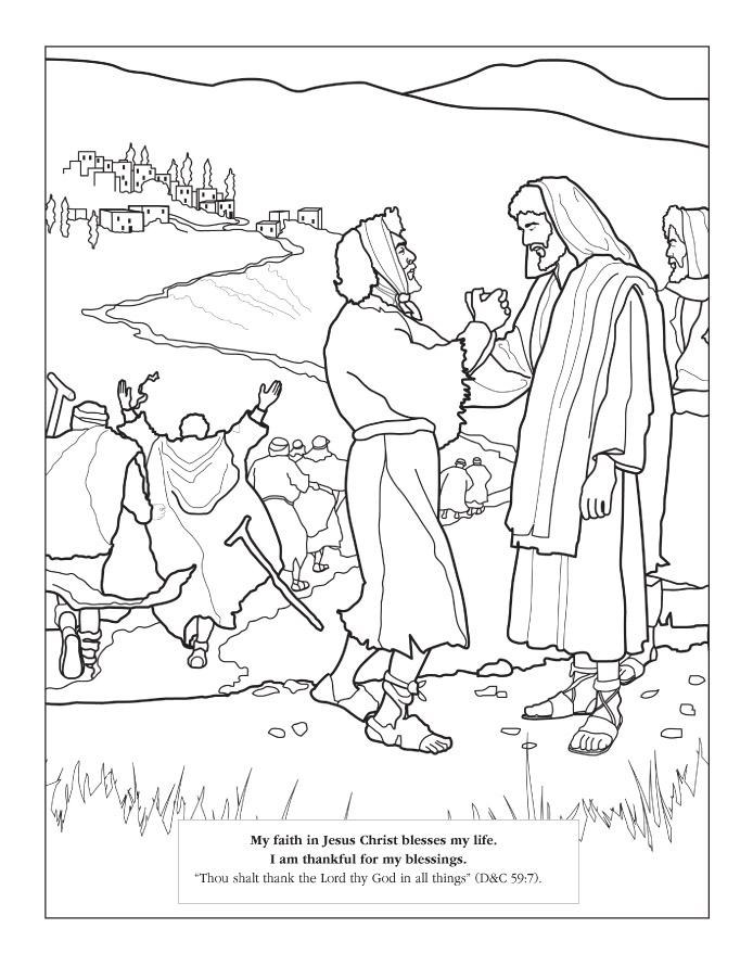 free coloring pages miracles of jesus