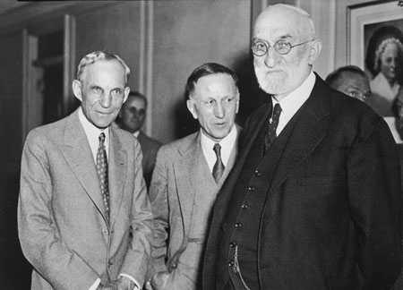 Heber J. Grant meets Henry Ford