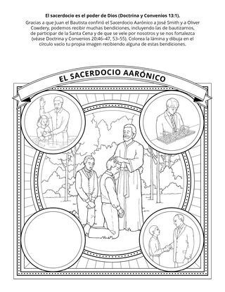 Hoja de actividades: El sacerdocio es el poder de Dios