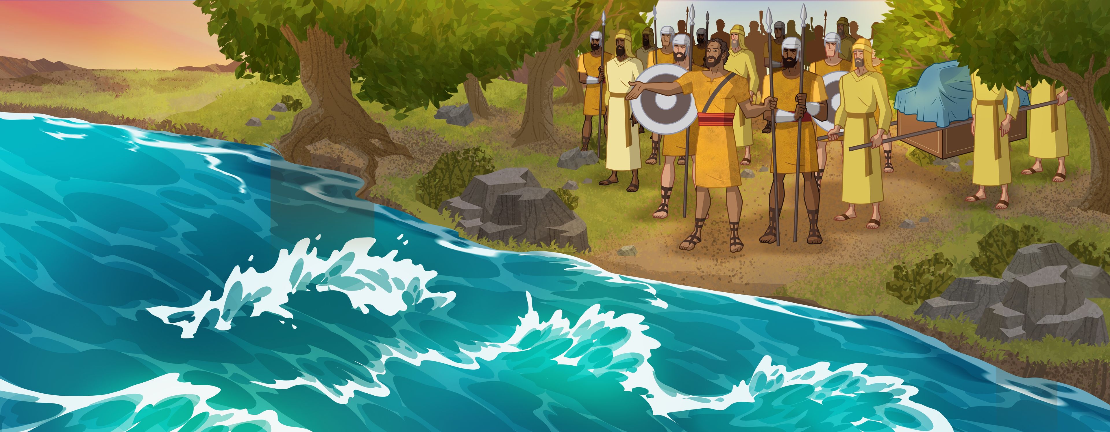 Relatos del Antiguo Testamento: Josué el profeta, image size:3840x1497