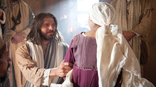 Jesús devuelve la vida a la hija de Jairo