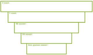 Миний гурван жилийн зорилго