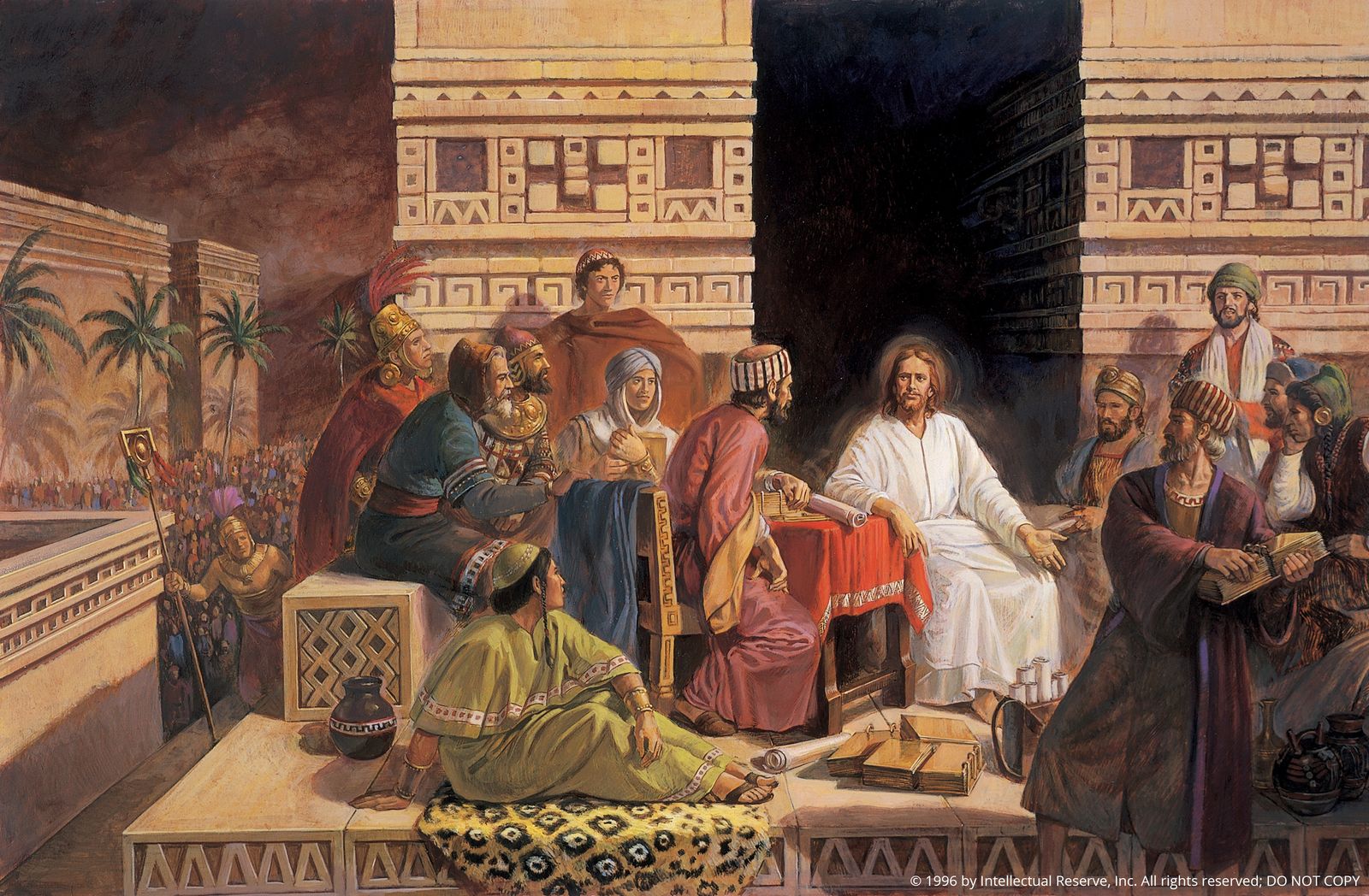 Christ Asks for the Records