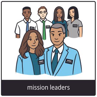 mission leaders gospel symbol