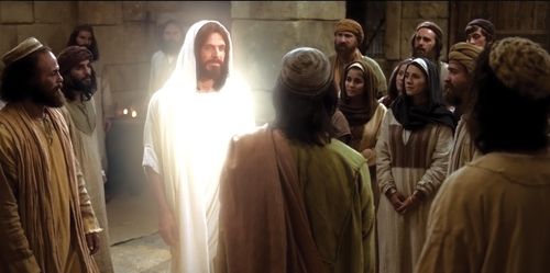 John 20:24–29, Resurrected Christ appears to disciples