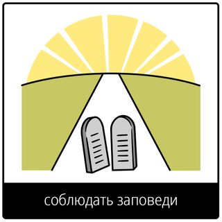 Евангельский символ «соблюдать заповеди»