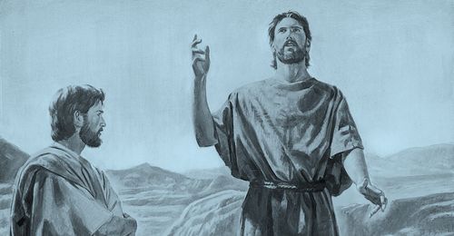 John the Baptist preaching.