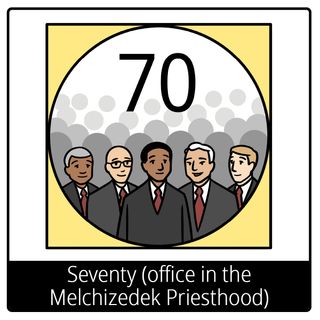 Seventy (office in the Melchizedek Priesthood) gospel symbol