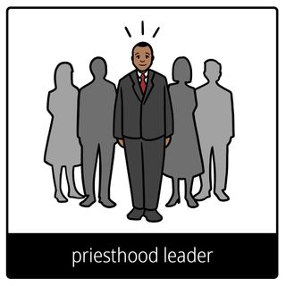 priesthood leader gospel symbol