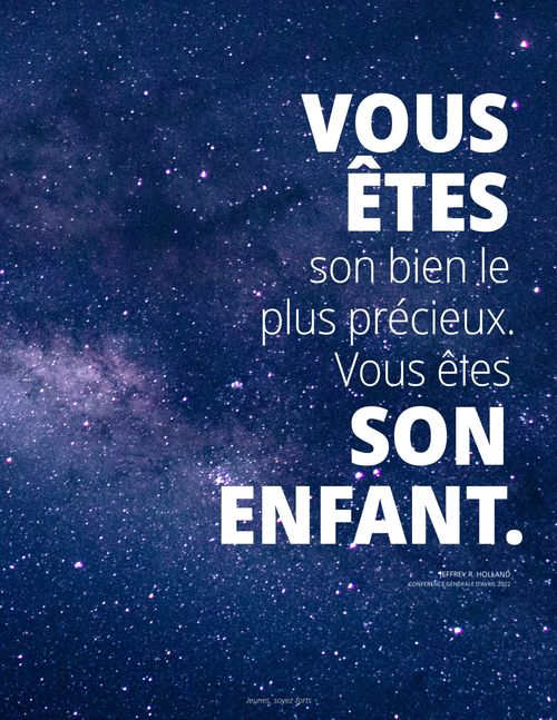 affiche d’un ciel étoilé