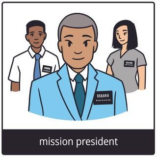 mission president gospel symbol