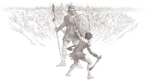 Davíð og Golíat 