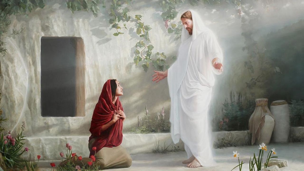 Jesus erscheint Maria