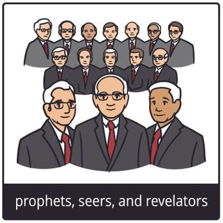 prophets, seers, and revelators gospel symbol