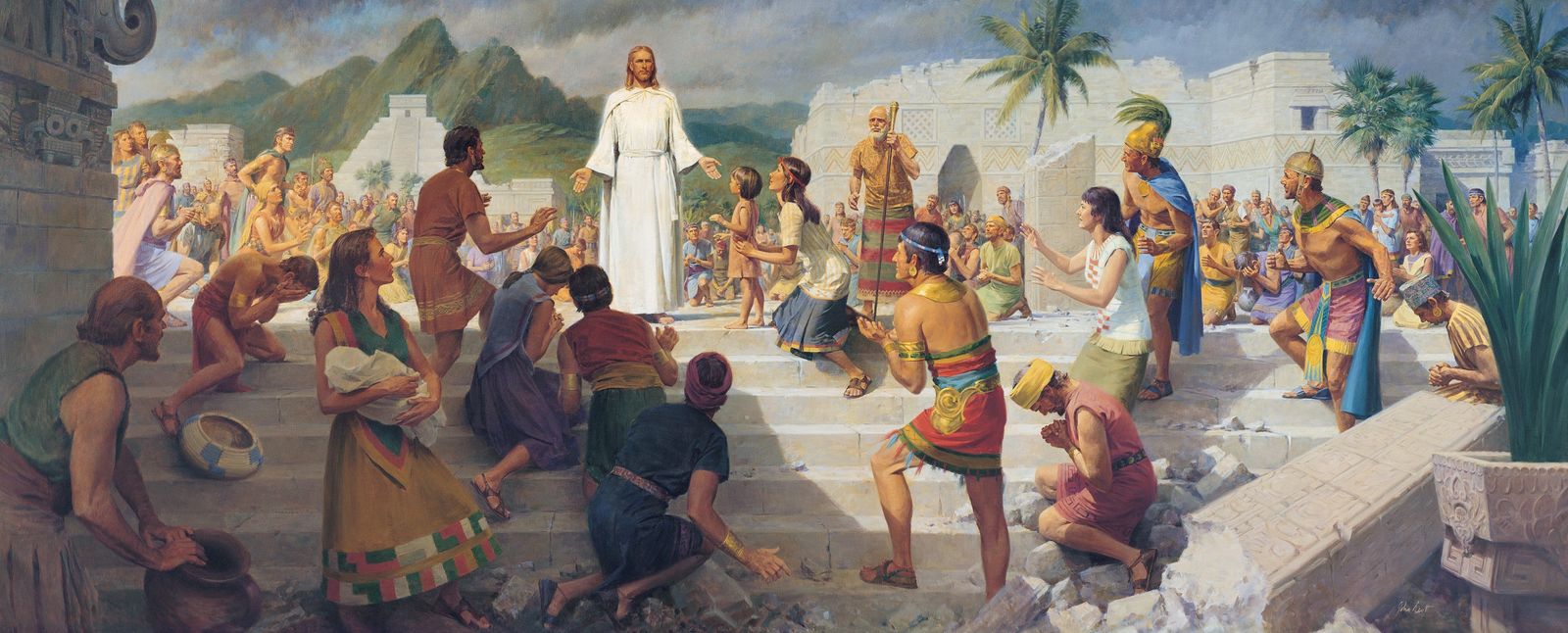 Jesus Teaching in the Western Hemisphere (Jesus Christ Visits the Americas)