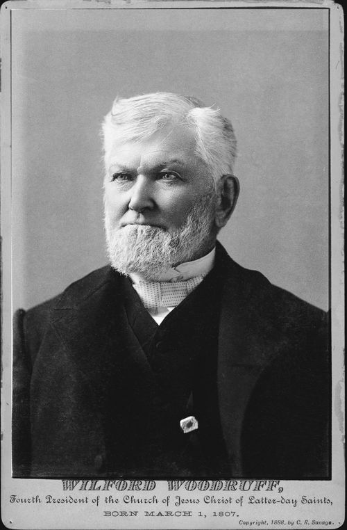 President Wilford Woodruff