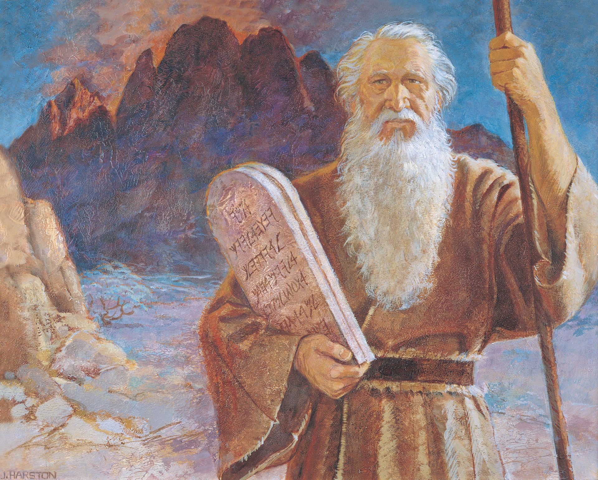 Моисей и скрижали