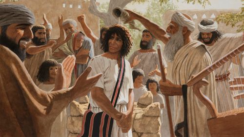 Samuel unge a David para ser rey