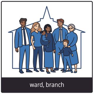 ward, branch gospel symbol
