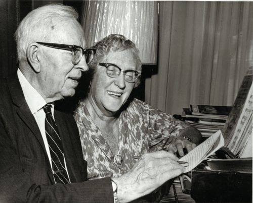 President Joseph Fielding Smith and Jessie Evans Smith