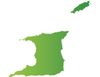 map of Trinidad and Tobago