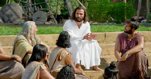The Disciples Listen to Jesus Christ