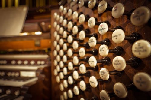 The Salt Lake Tabernacle organ.