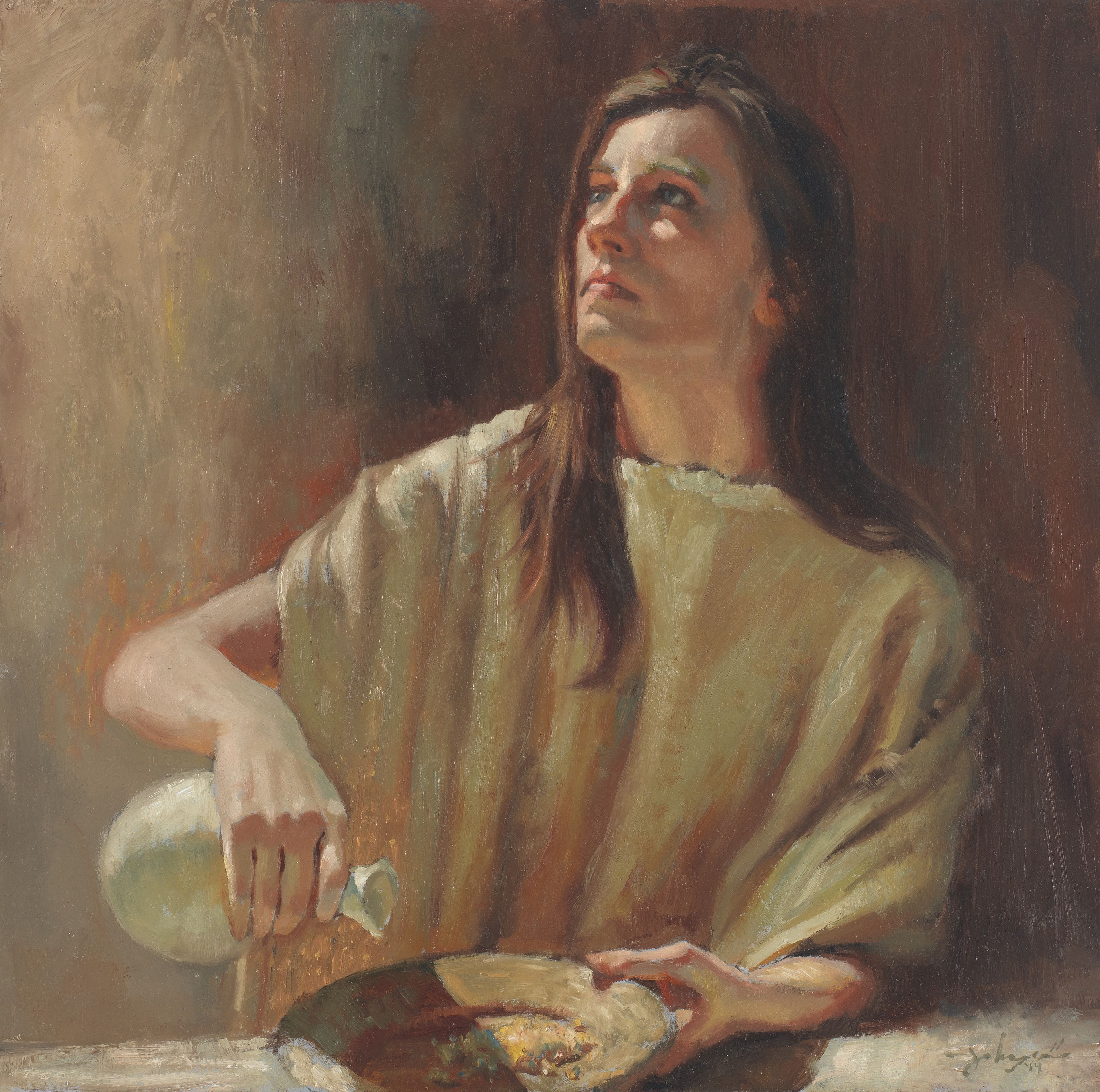 Widow of Zarephath, by James Johnson