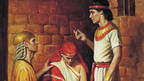 José interpreta los sueños del copero y el panadero