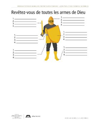 document, les armes de Dieu