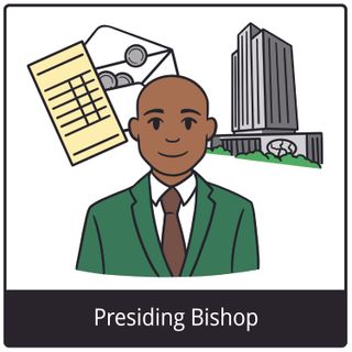 Presiding Bishop gospel symbol