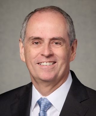 Milton Camargo, first counselor in the Sunday School general presidency called in 2019 takes an official portrait i August 2022..