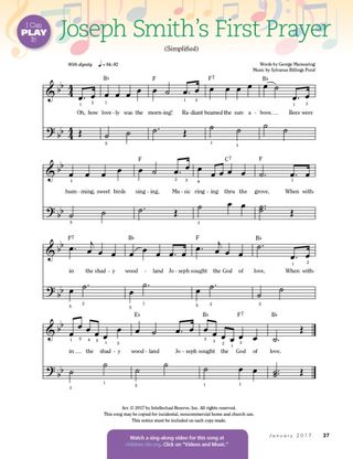 Music: Joseph Smith’s First Prayer