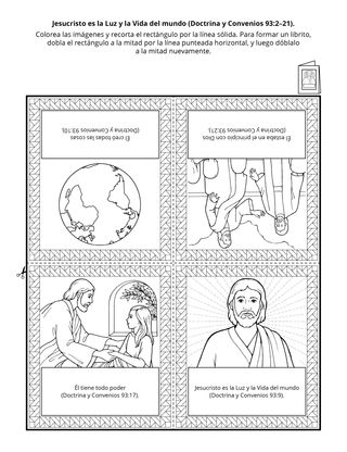 hoja de actividades para niños