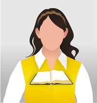 插圖：婦女、經文